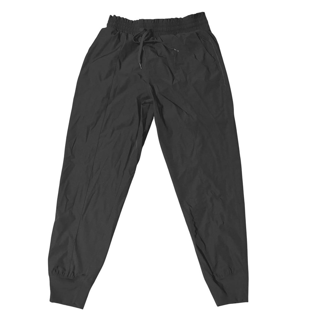 Zyia Active Women XL Black Tapered Drawstring Quick Dry Joggers Athleisure